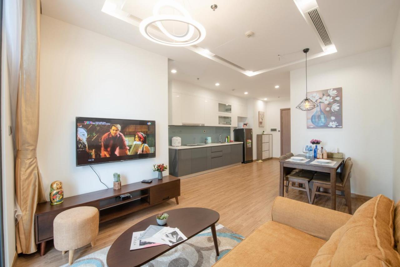 Hi-Home Suites - Vinhomes Metropolis Hanoi Eksteriør billede