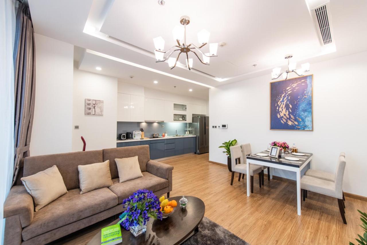 Hi-Home Suites - Vinhomes Metropolis Hanoi Eksteriør billede
