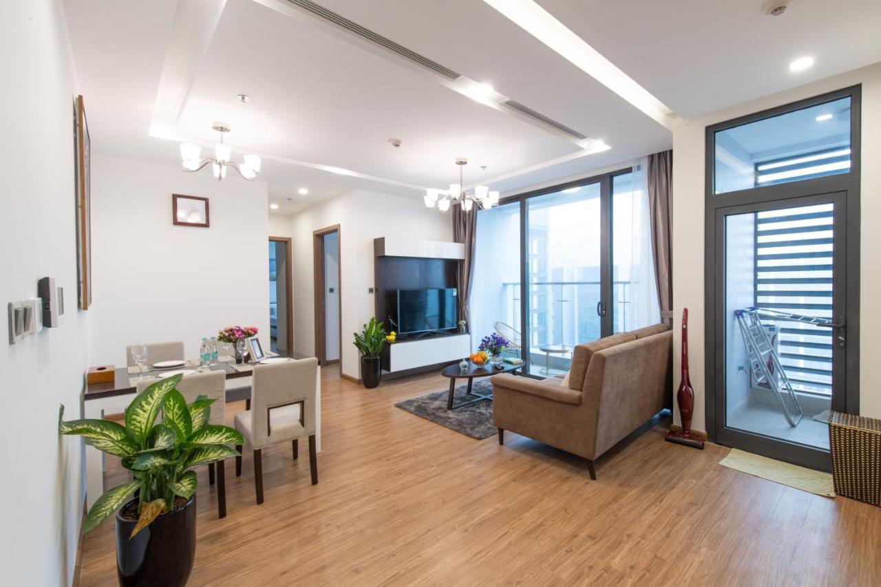 Hi-Home Suites - Vinhomes Metropolis Hanoi Eksteriør billede