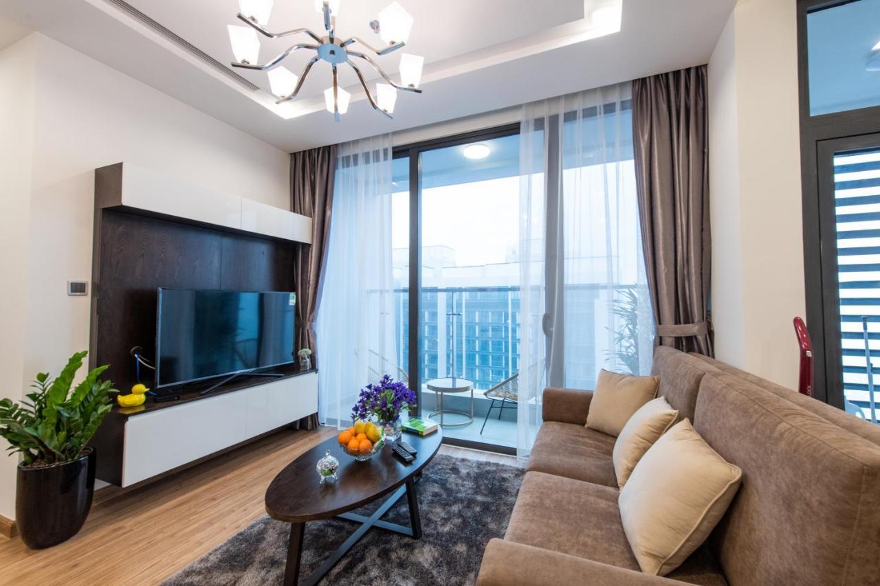 Hi-Home Suites - Vinhomes Metropolis Hanoi Eksteriør billede