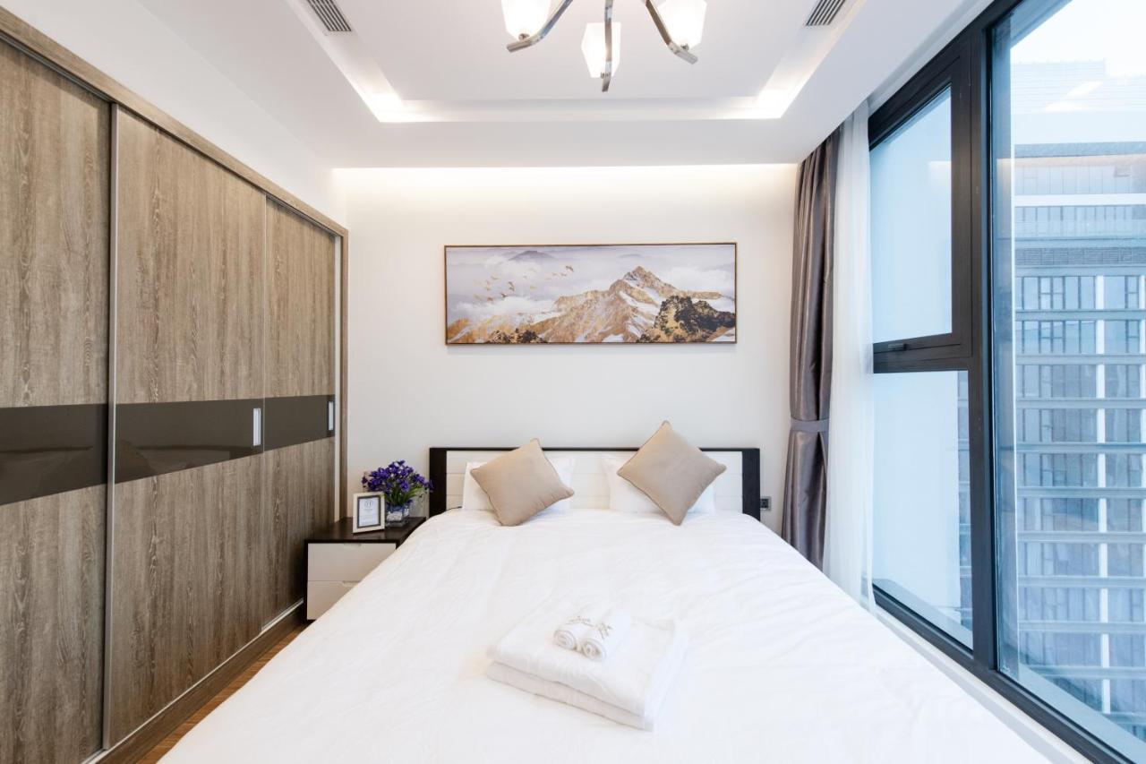 Hi-Home Suites - Vinhomes Metropolis Hanoi Eksteriør billede