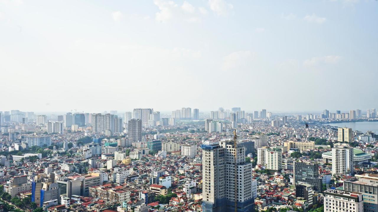 Hi-Home Suites - Vinhomes Metropolis Hanoi Eksteriør billede
