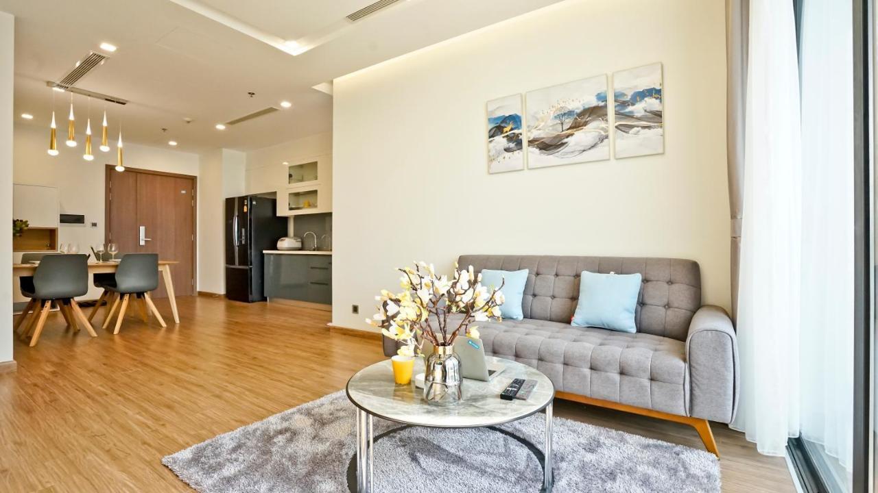 Hi-Home Suites - Vinhomes Metropolis Hanoi Eksteriør billede